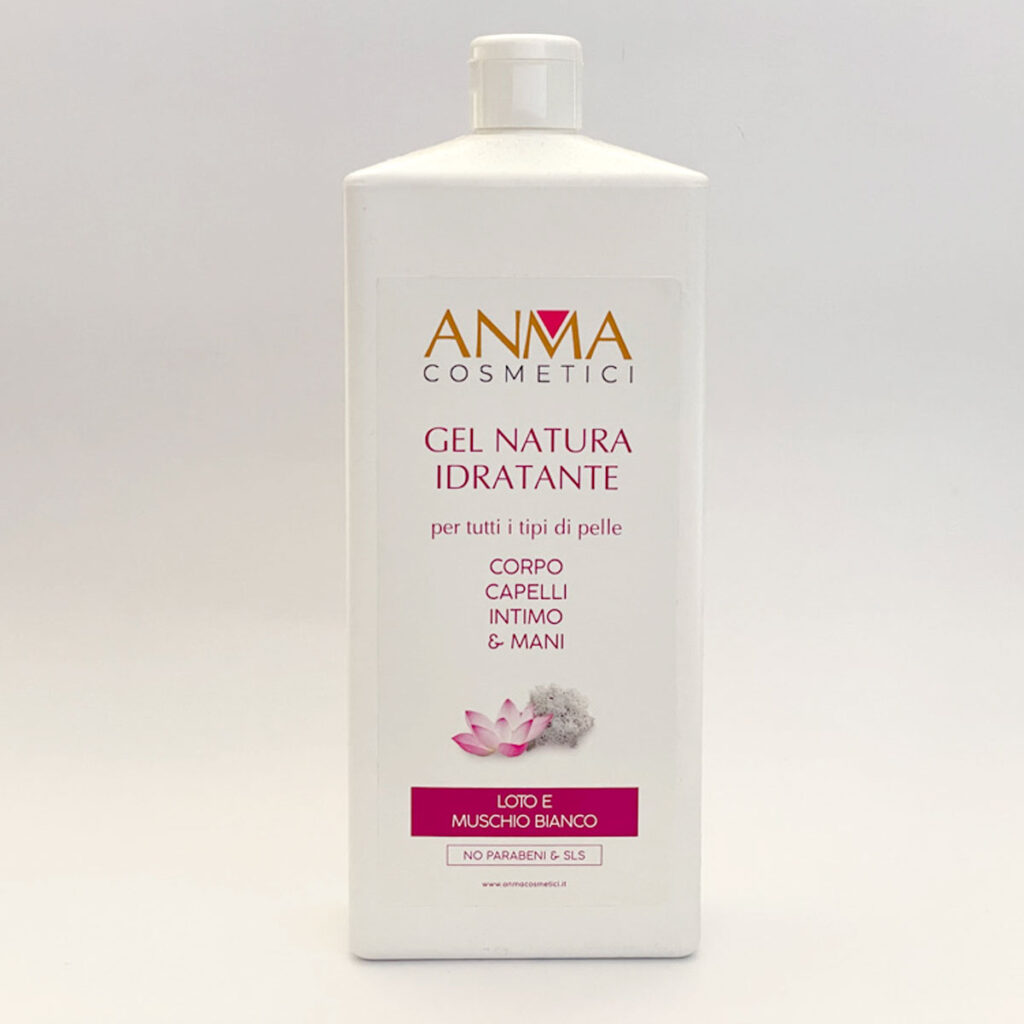 Gel Natura idratante loto e muschio bianco - Anma Cosmetici